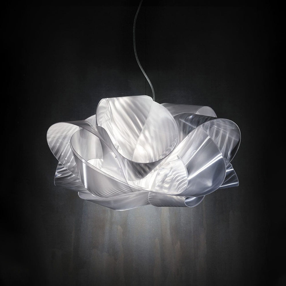 Arisha Modern Design LED Pendelleuchte Innen Weiß Wohn/Schlafzimmer/Esstisch PVC 48-68cm