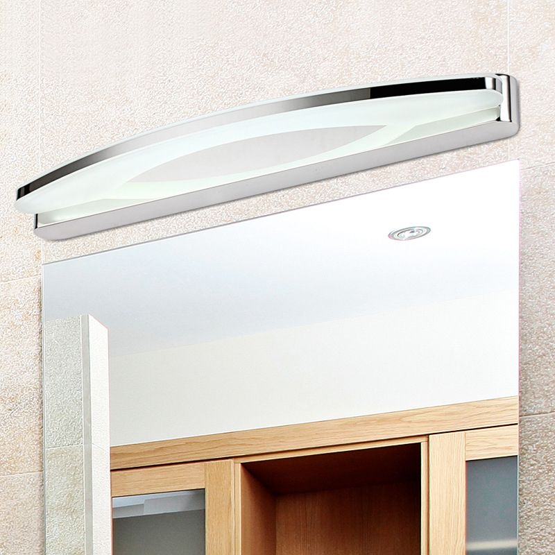 Leigh Mondern Minimalist Oval LED Wandleuchte Chrom Schlaf/Badezimmer Metall Acryl