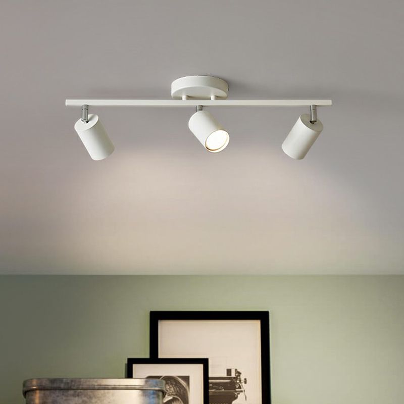 Arisha Modern LED Deckenleuchte Schwarz/Weiß/Gold Schlaf/Wohnzimmer Flur Metall 3/4/5/6 Kopf