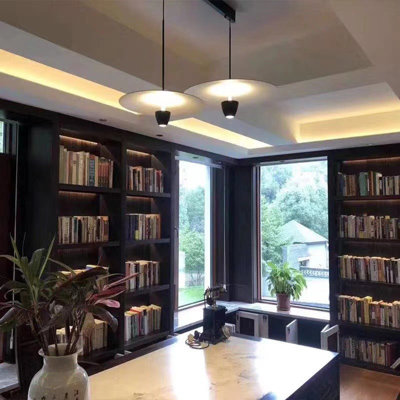 Arisha Modern LED Pendelleuchte 2 Flammig Schwarz Wohn/Esszimmer Metall