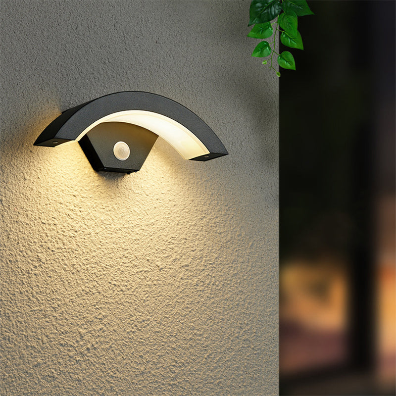 Ray LED Außenwandleuchte mit Bewegungsmelder Garten Flur