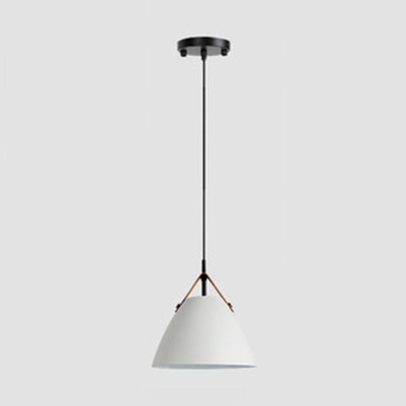 Valentina Modern LED Pendelleuchte Schwarz/Grau/Weiß/Rosa/Blau/Grün Wohn/Schlafzimmer Metall ∅26CM