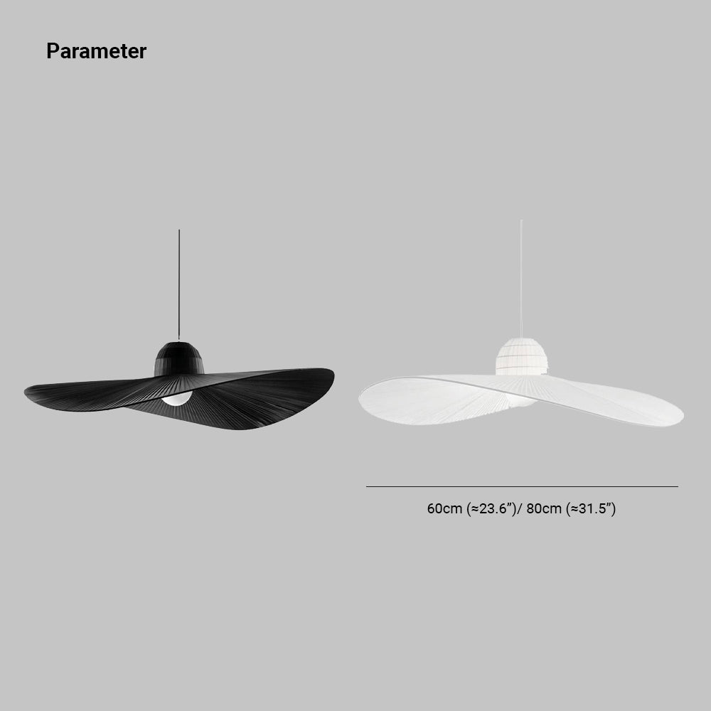 Ritta LED Modern Pendelleuchte Weiß/Schwarz, Esstisch, Metall Stoffe
