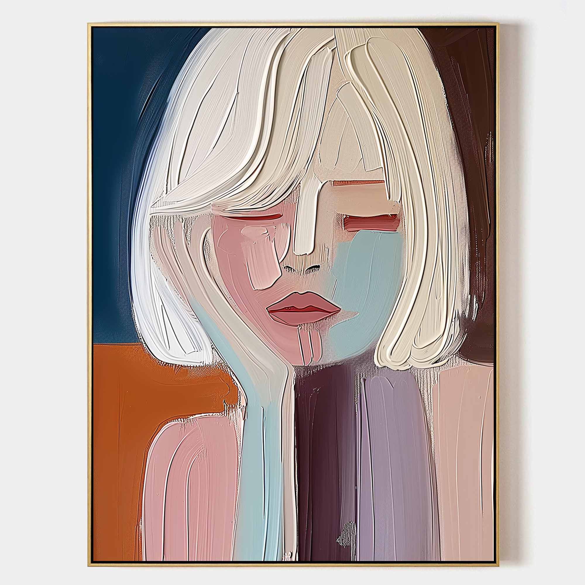 Alina Putzkunst Struktur Gemälde - Letslighting