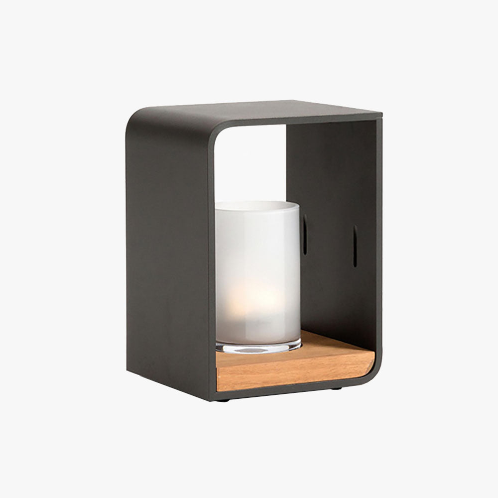 Ray Außenstehleuchte Minimalistisch Quadrat LED  Metall Garten Flur