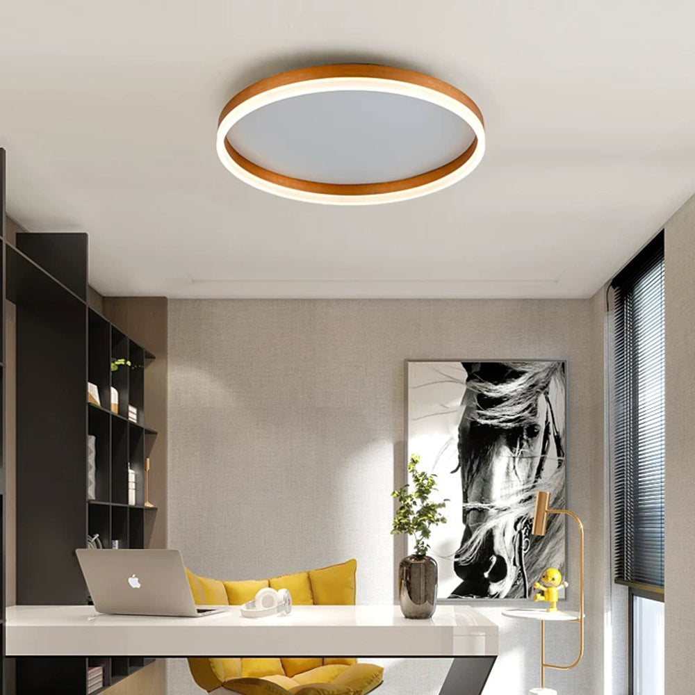 Arisha  Deckenleuchte  Modern LED Schwarz/Gold Metall Wohnzimmer