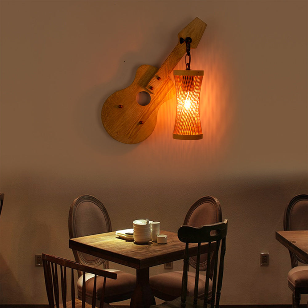 Silva Designer LED Wandlampe Schlafzimmer/Wohnzimmer Holz/Metall