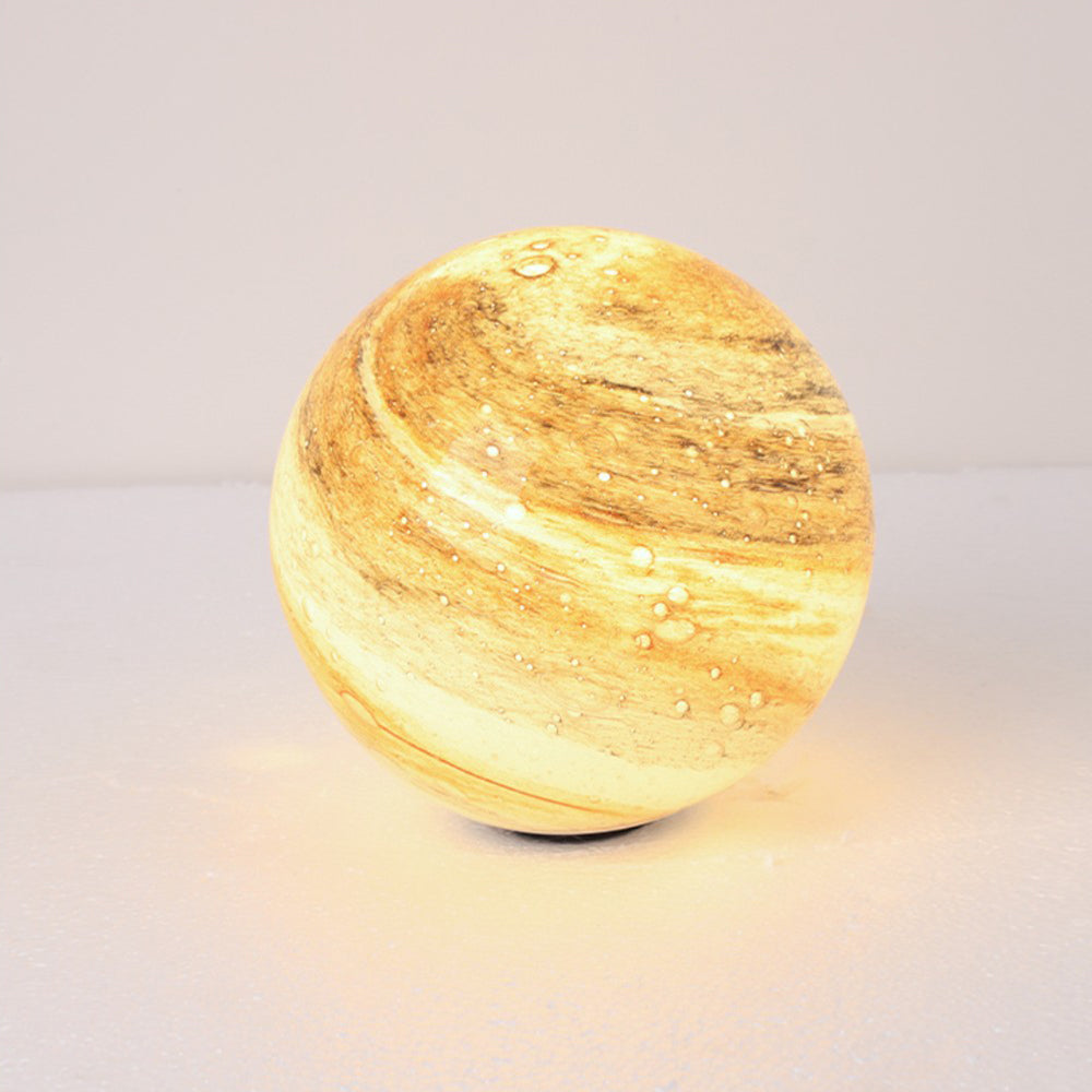 Aria Modern LED Außenleuchte Planet IP 65 Kugel Garten 2 Farben Glas