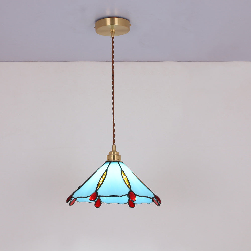 Arisha Vintage Pendelleuchte Metall/Glas Schlafzimmer/Wohnzimmer/Flur