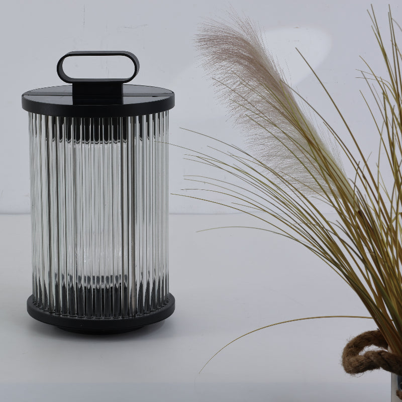 Ray Outdoor Solar Stehlampe, Metall&Glas, 33/60CM