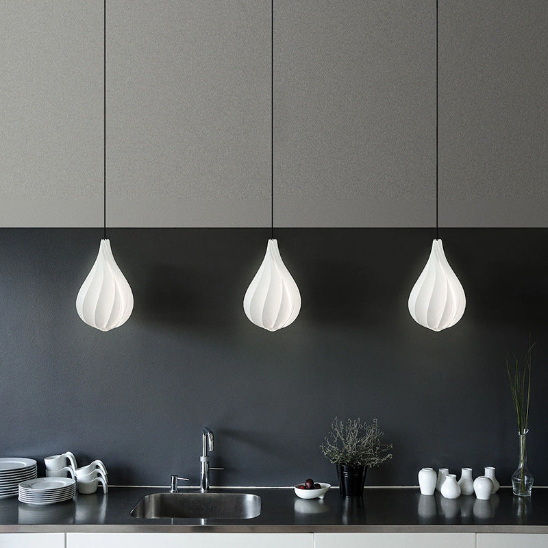 Valentina Nordic Knospenform Pendelleuchte Harz Wohnzimmer