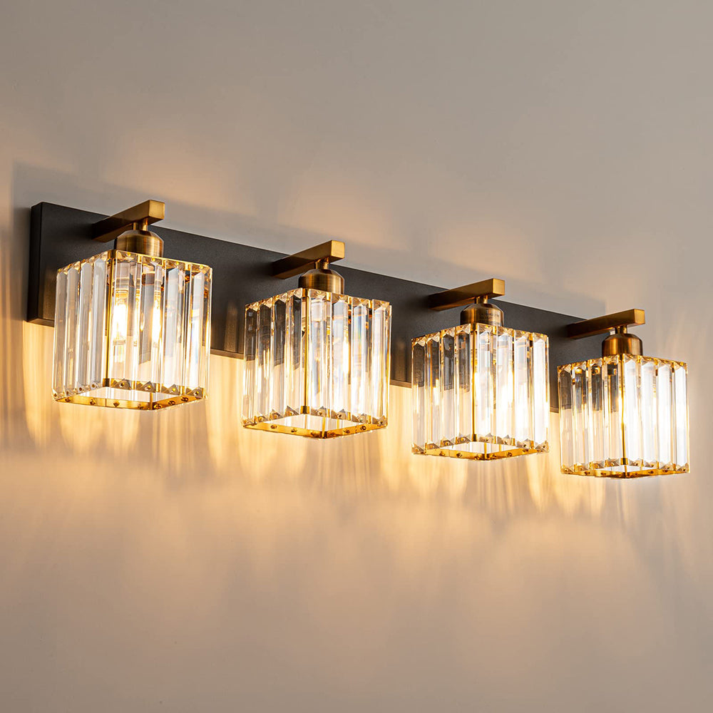 Kristy Design LED Wandleuchte Zweiflamming Kristall Badezimmer