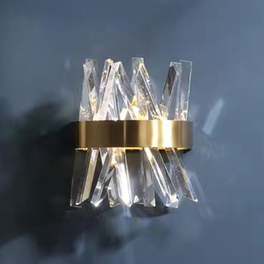 Kristy Modern LED Wandleuchte Innen GoldSchlaf/Wohnzimmer Metall Kristall