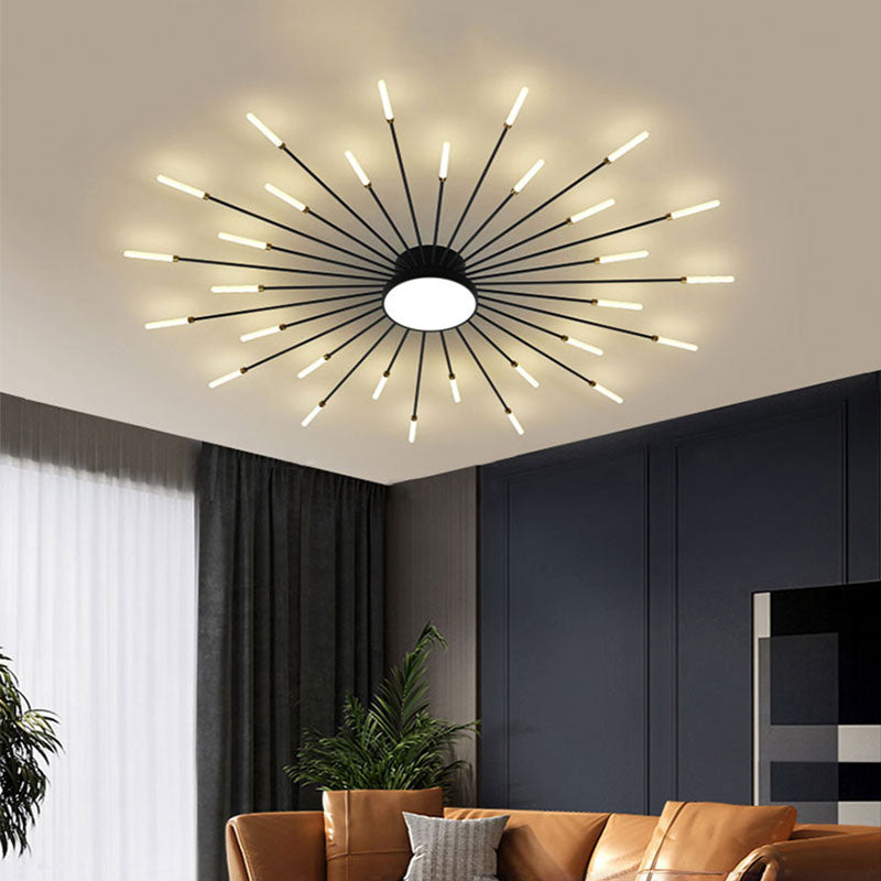 Arisha Deckenleuchte Feuerwerk  Modern Design LED  Wohnzimmer Schlafzimmer