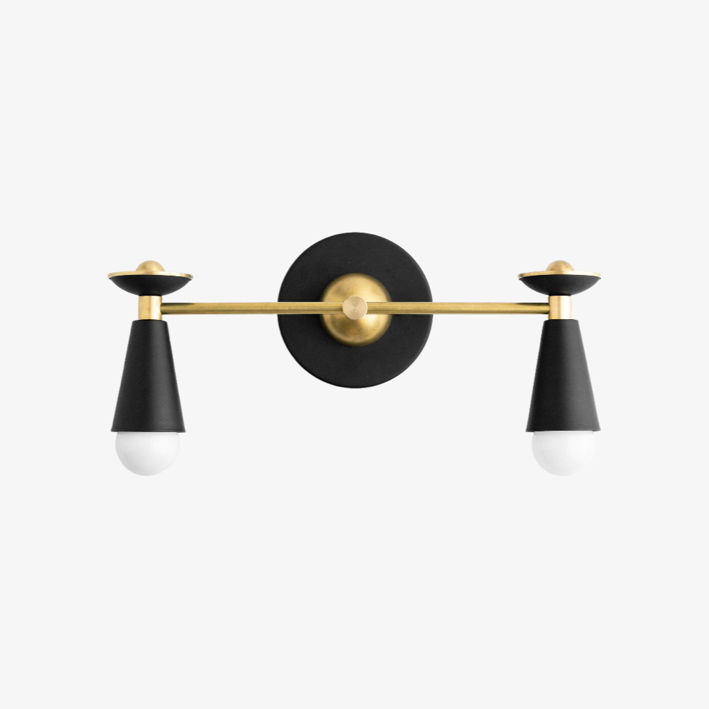 Pyralis Kegel-Wandleuchte – Moderne Vintage-Wandleuchte für Schlafzimmer oder Wohnzimmer