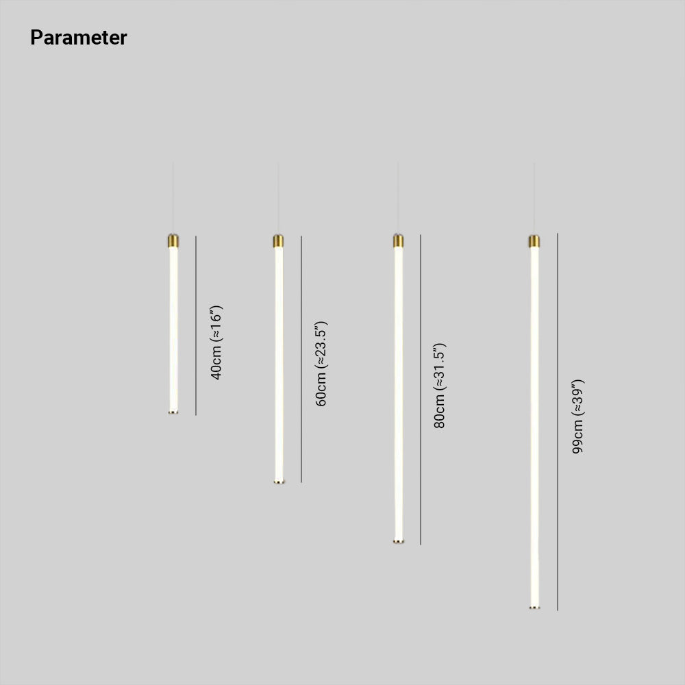 Arisha Pendelleuchte Minimalismus, LED für Wohnzimmer