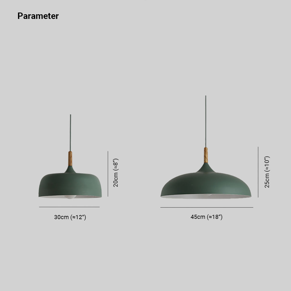 Aria Pendelleuchte Macaron , 5 Farben, 2 Stile