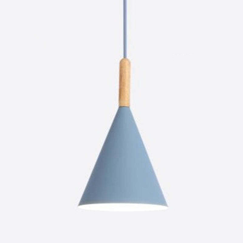 Arisha Modern LEDPendelleuchte Farbig Schlaf/Wohnzimmer Holz