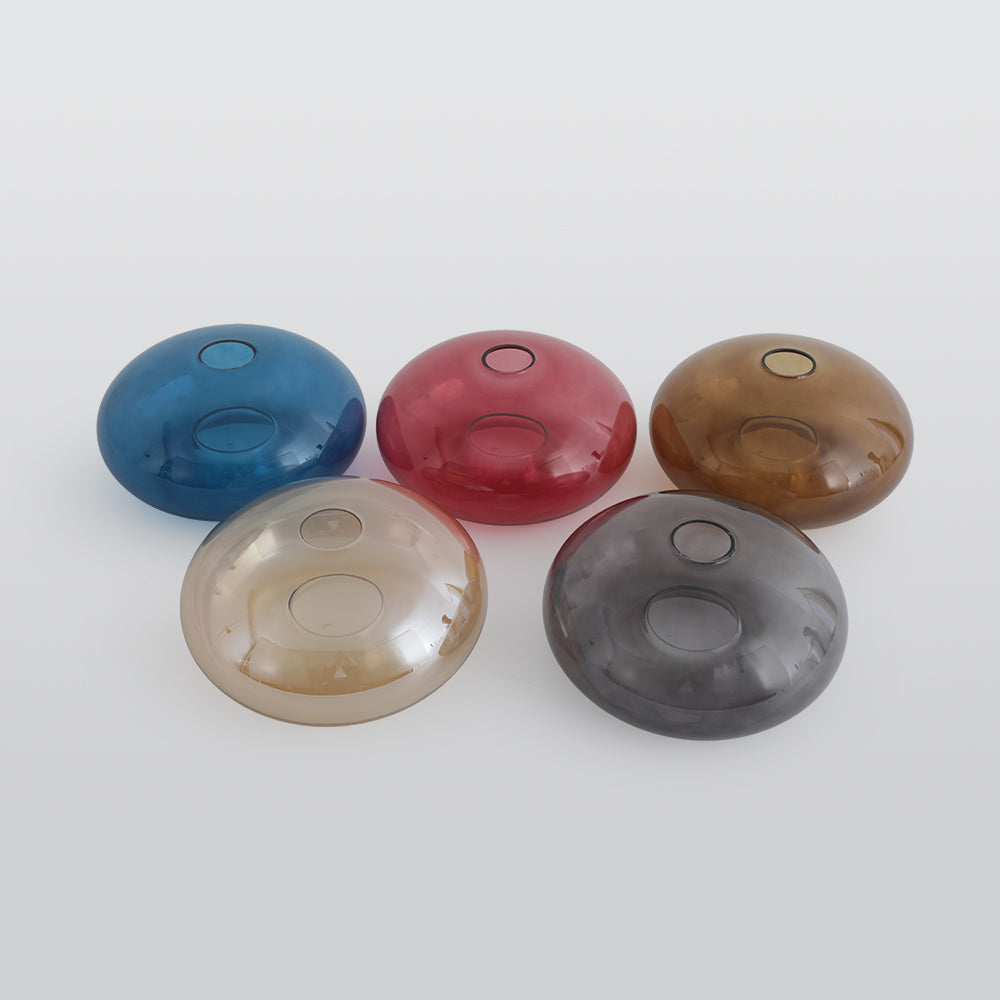 Arisha  Kugel Deckenleuchte Rot/Braun/Bernstein/Blau/Silbergrau Wohn/Schlafzimmer