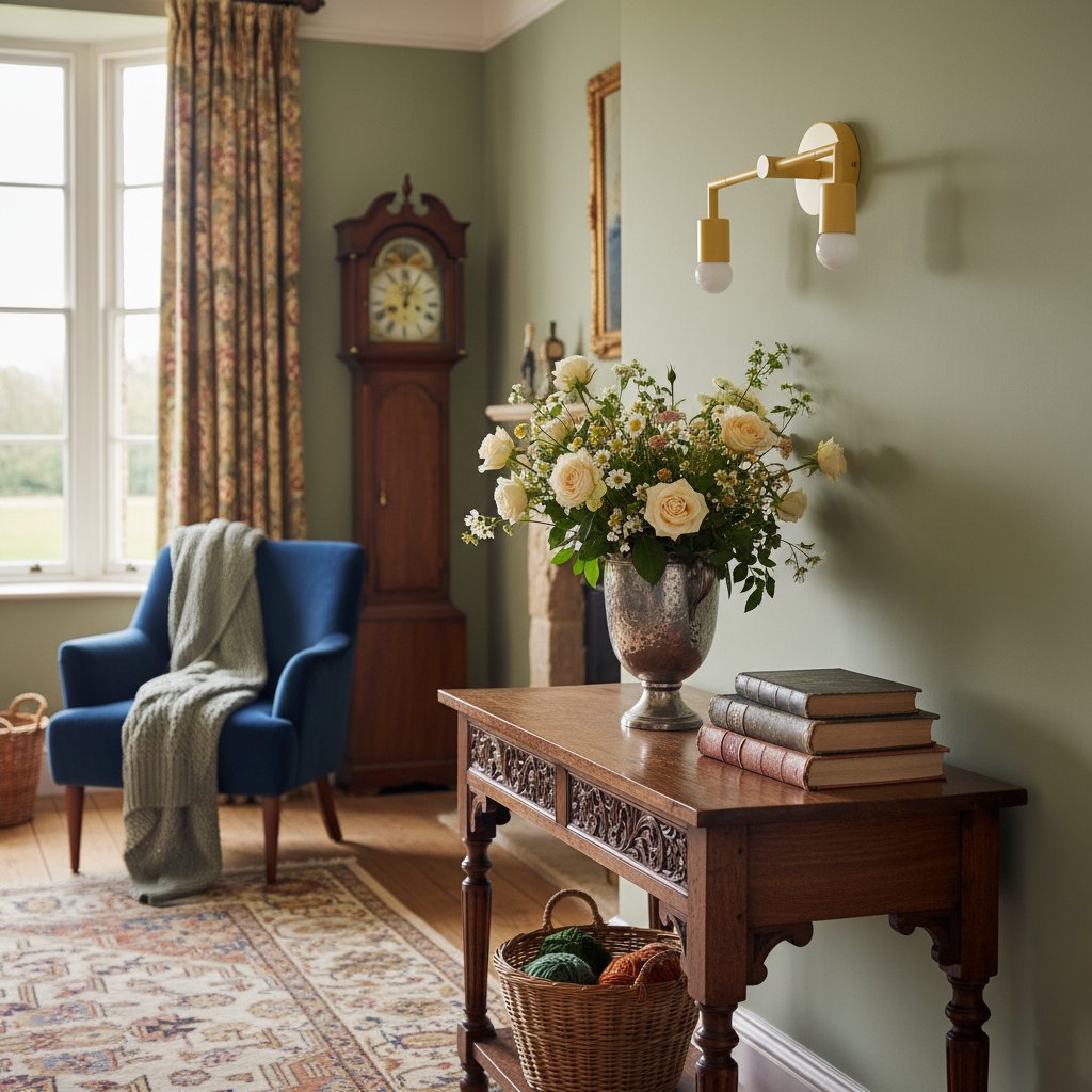 Wandleuchte in modernem Interieur