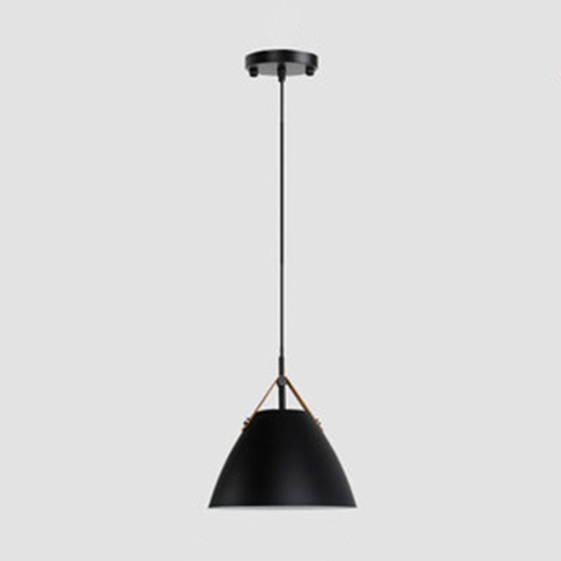 Valentina Modern LED Pendelleuchte Schwarz/Grau/Weiß/Rosa/Blau/Grün Wohn/Schlafzimmer Metall ∅26CM