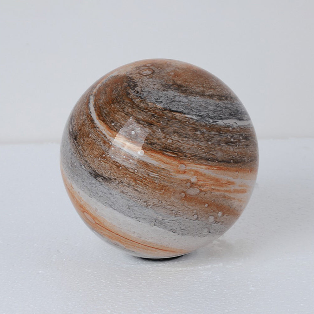 Aria Modern LED Außenleuchte Planet IP 65 Kugel Garten 2 Farben Glas