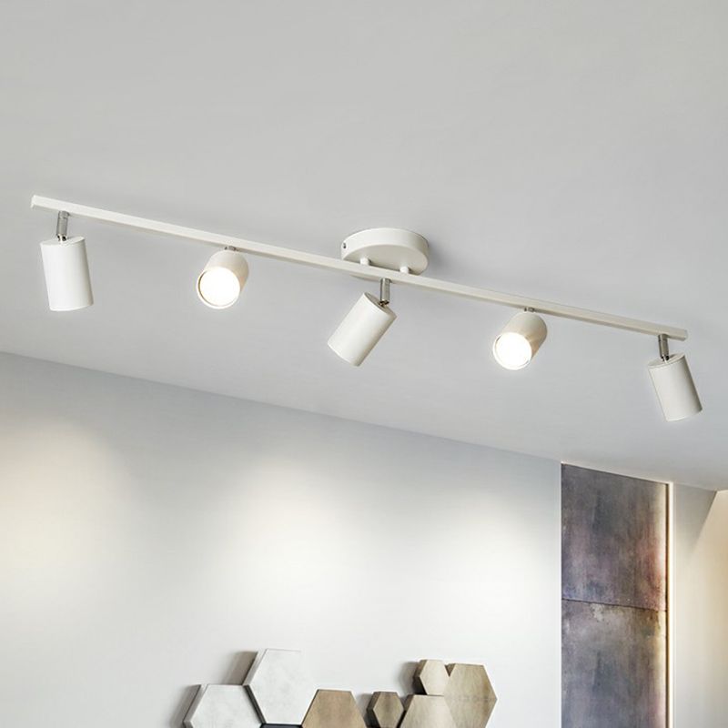 Arisha Modern LED Deckenleuchte Schwarz/Weiß/Gold Schlaf/Wohnzimmer Flur Metall 3/4/5/6 Kopf