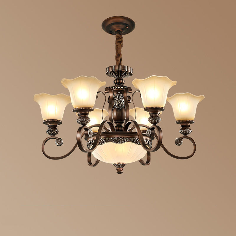 Arisha Retro Kreativ Pendelleuchte Metall Glas Wohnzimmer Schlafzimme-Letslighting
