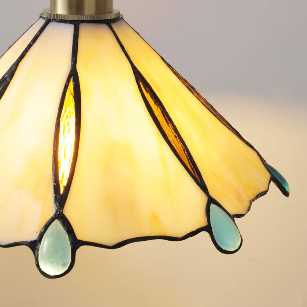 Arisha Vintage Pendelleuchte Metall/Glas Schlafzimmer/Wohnzimmer/Flur