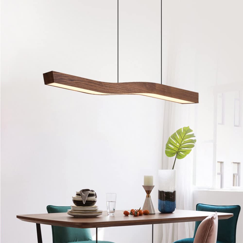 Muto Nordic Pendelleuchte Holz Wohnzimmer/Schlafzimmer/Esszimmer