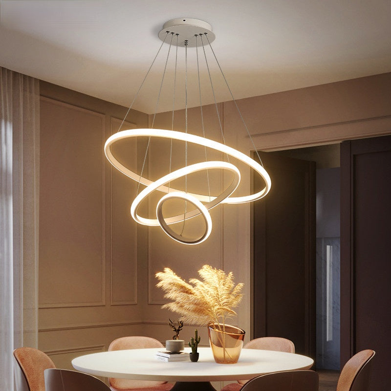 Arisha Pendelleuchte Modern Ring LED Ess/Schlaf/Wohnzimmer