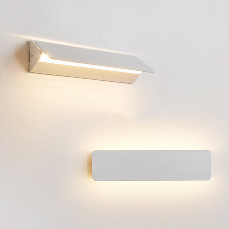 Ray Modern Wandleuchte Innen Weiß Wohnzimmer/Garten Metall