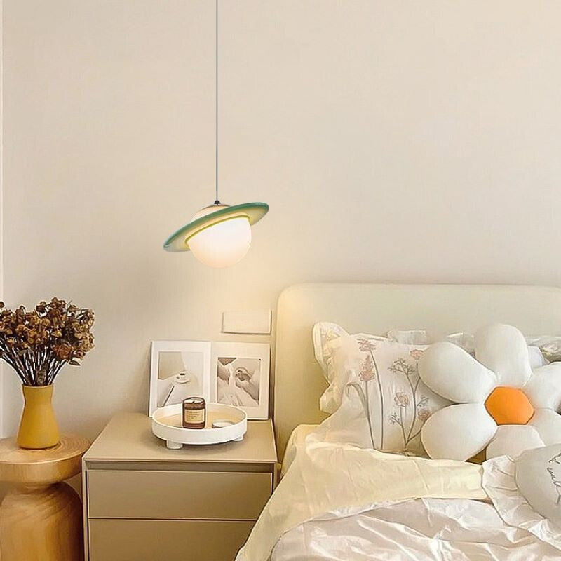 Valentina Kreativ LED Pendelleuchte Glas Arbeits/Schlafzimmer