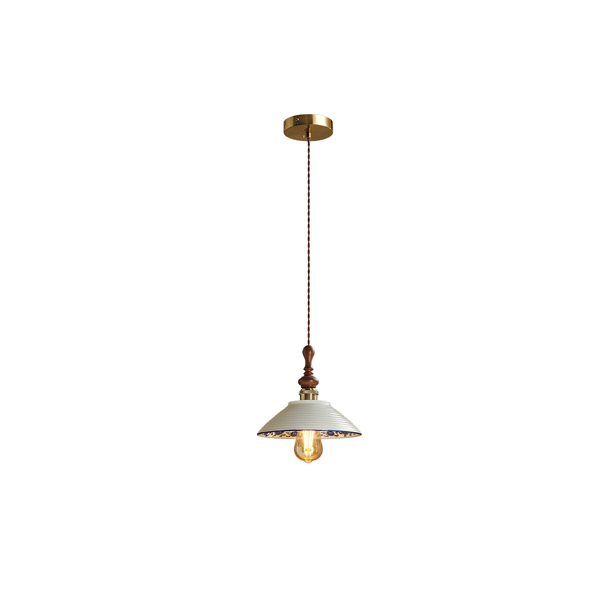 Ciraeor Delft Keramik Pendelleuchte-Letslighting