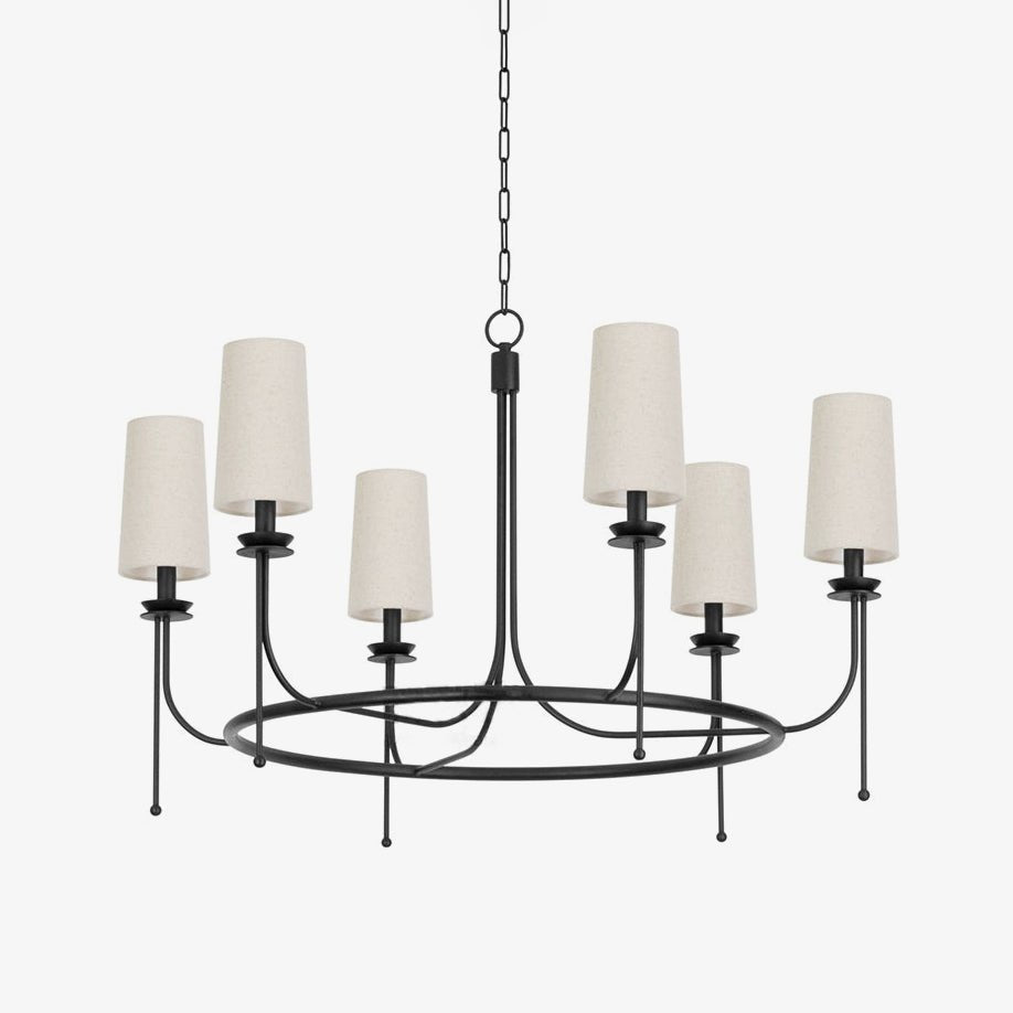 Yovaris Eleganter Vintage-Kronleuchter aus Eisen-Letslighting