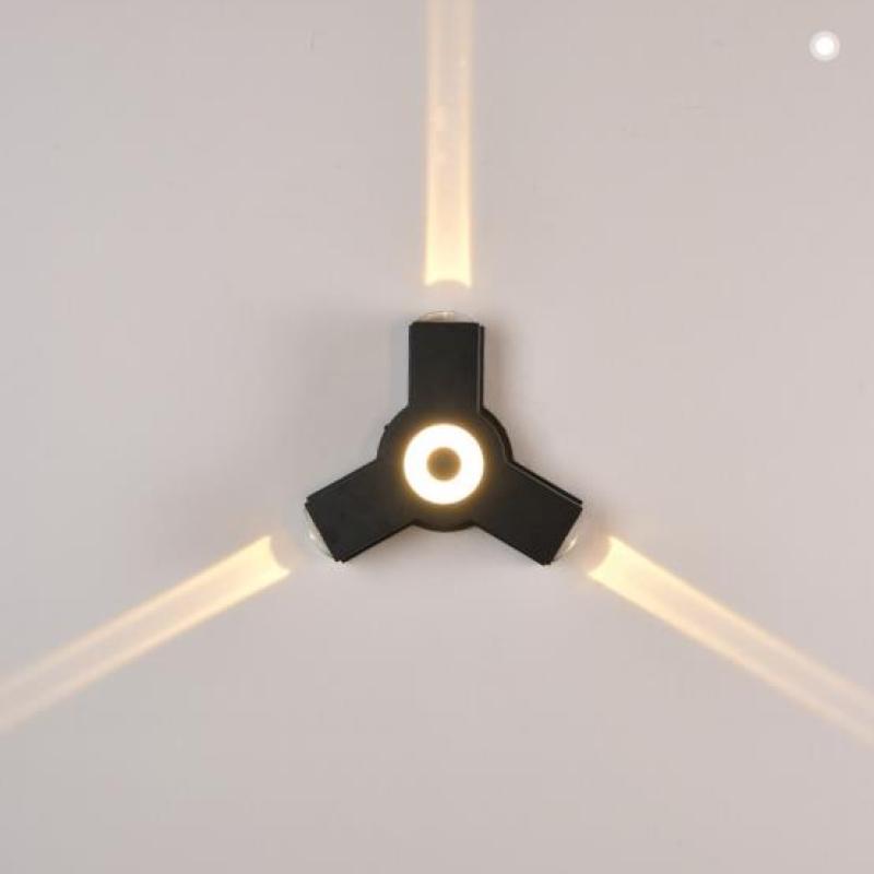 Ray Design LED Wandleuchte Innen/Außen Zweiflamming Wasserdicht Flur/Garten