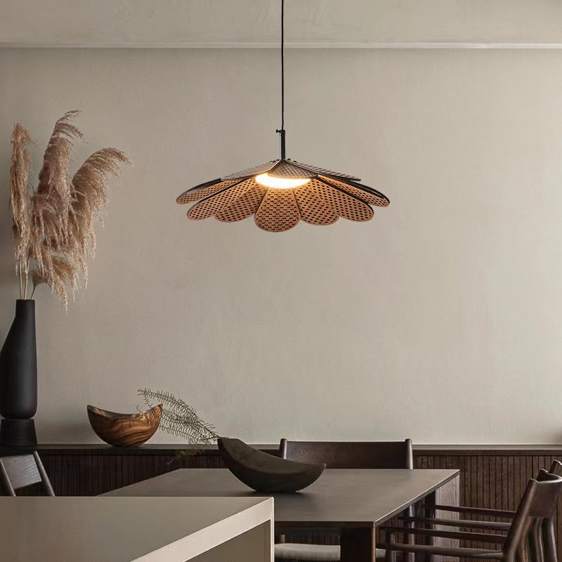 Ritta Vintage LED Pendelleuchte Walnussholz Schlafzimmer/Bar/Teezimmer-Letslighting