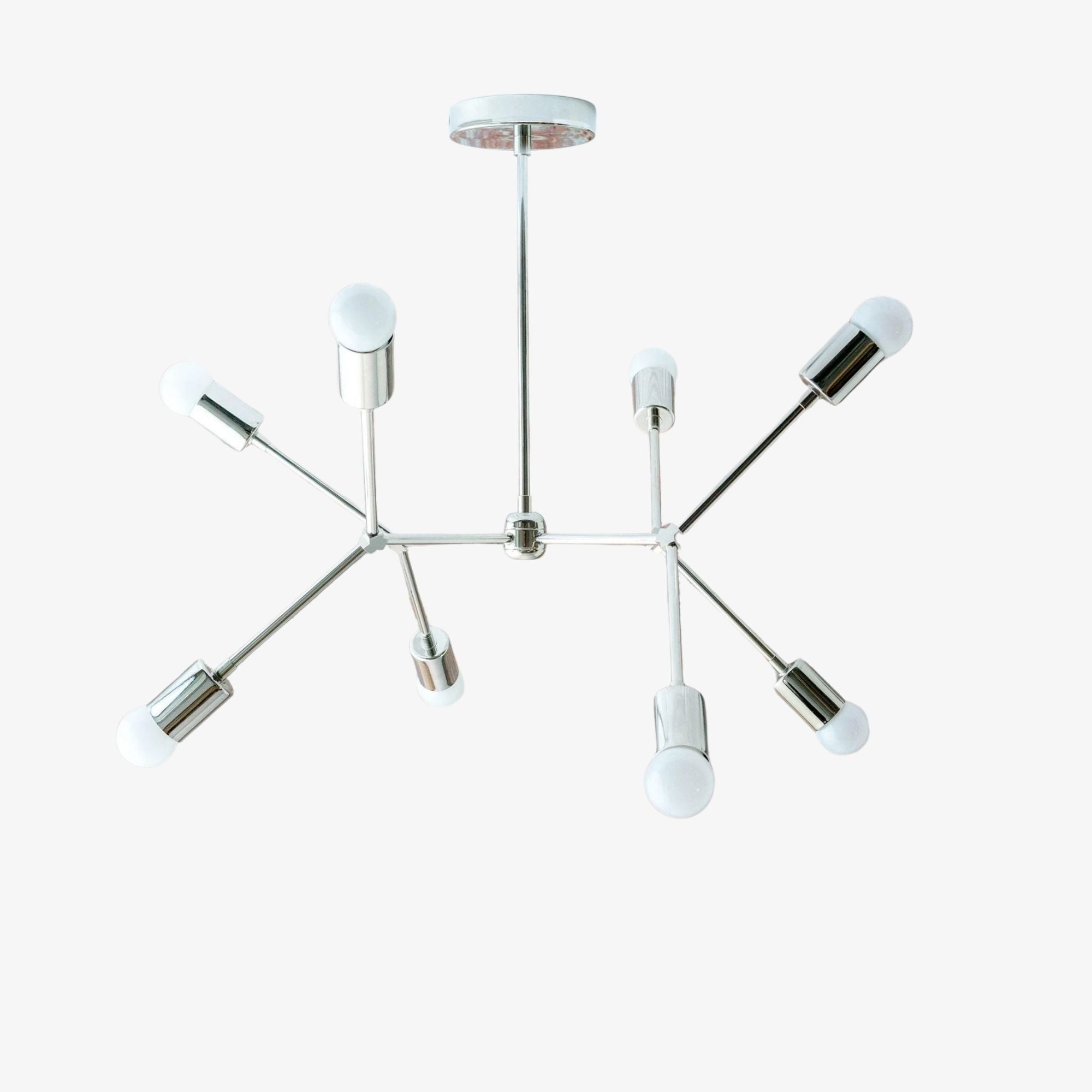 Mobilux Line Geometrischer, moderner Kronleuchter – Industrielle Pendelleuchte für das Esszimmer