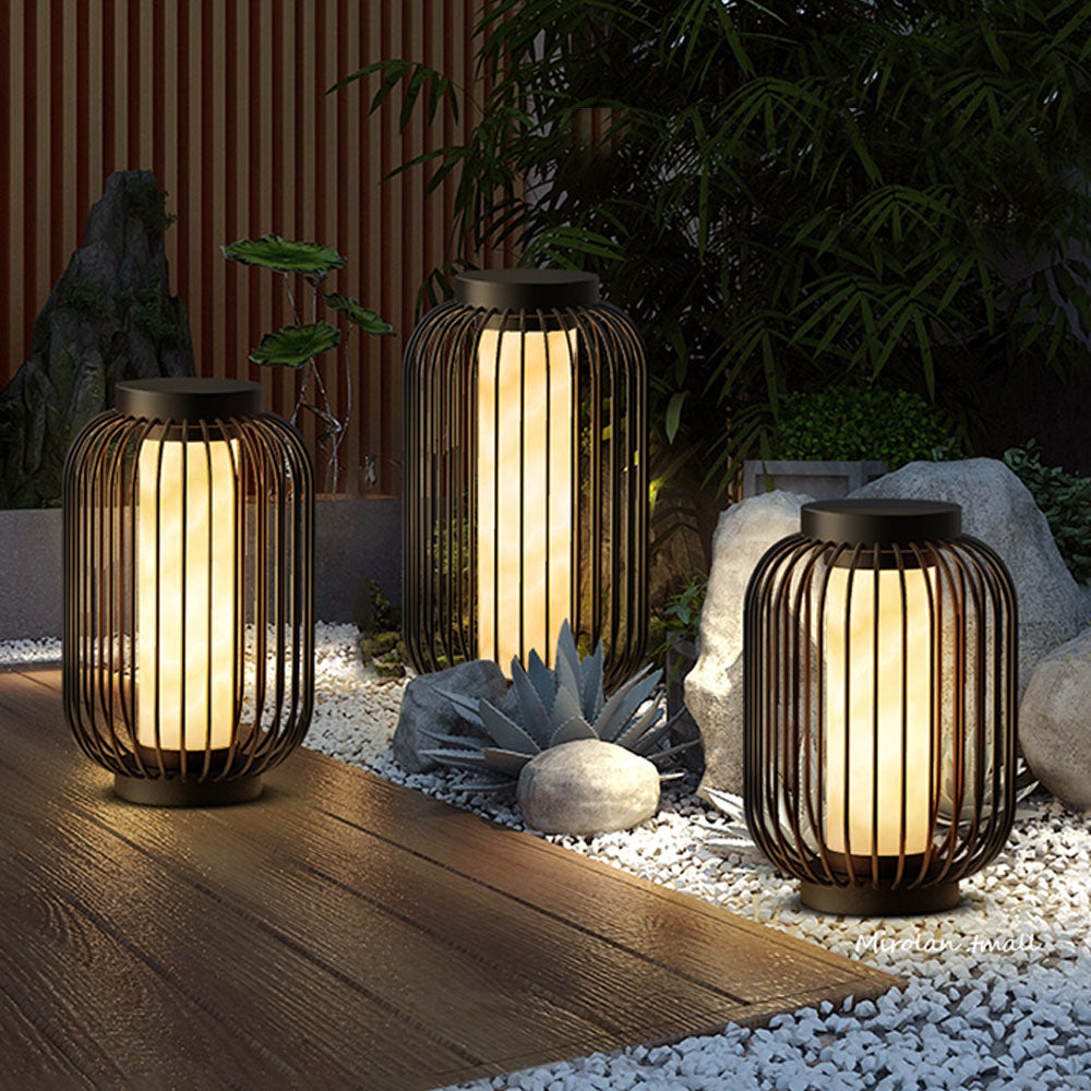 Ray Vintage LED Außenleuchte Laterne Solar Garten/Flur Metall