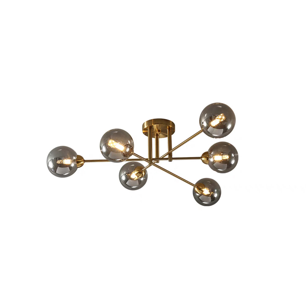 Valentina Modern LED Kronleuchter Metall Glas Esszimmer Schlafzimmer