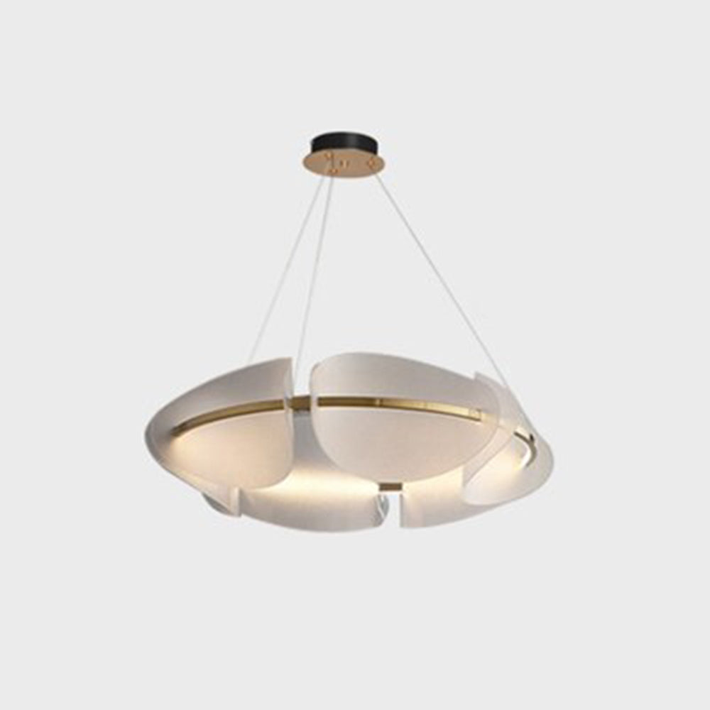 Arisha Pendelleuchte Farbtemperatur Schaltbar Weiß, Metall, Esszimmer