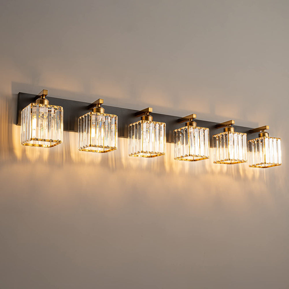Kristy Design LED Wandleuchte Zweiflamming Kristall Badezimmer
