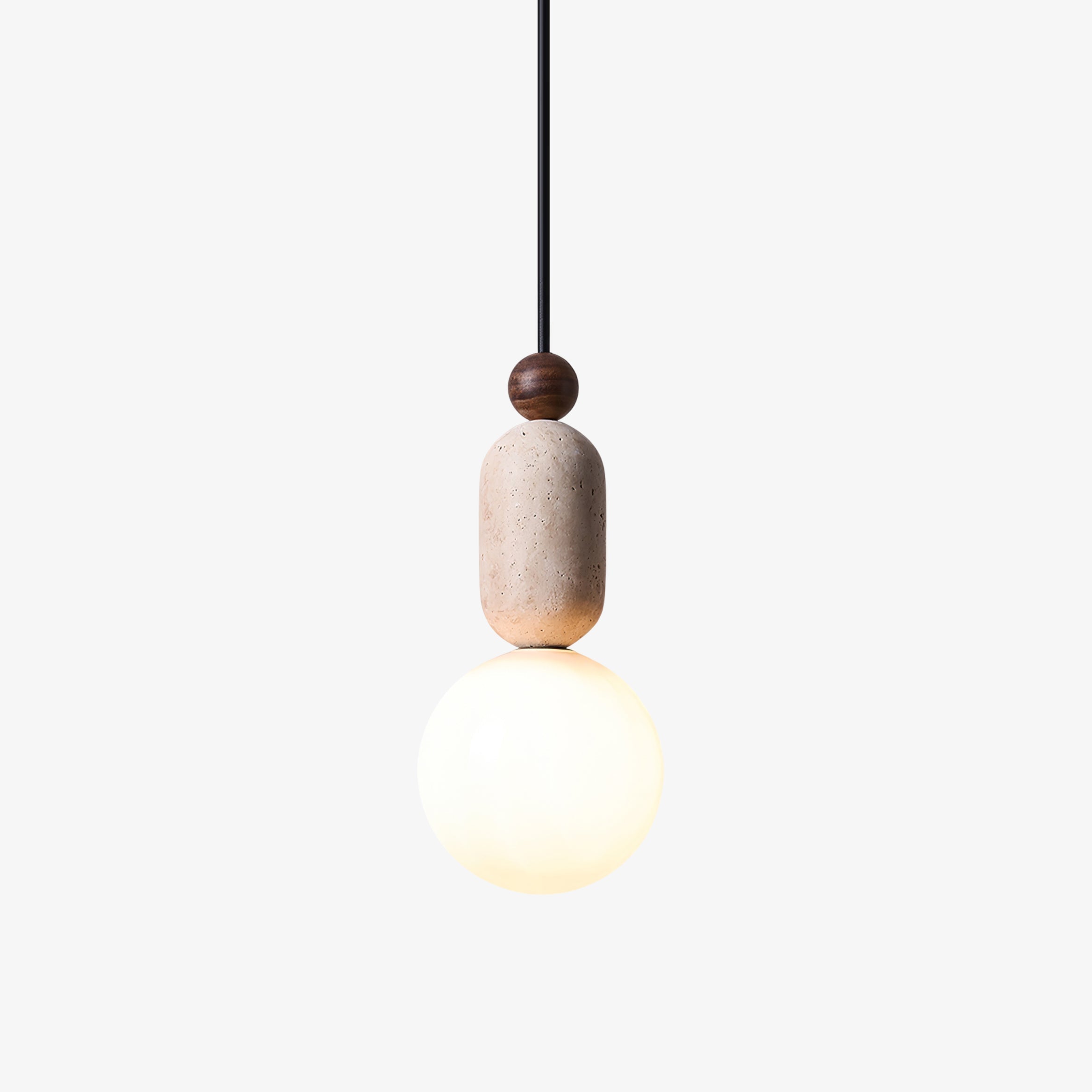 Vaarnii Travertine Pendant Light - Neutralighting