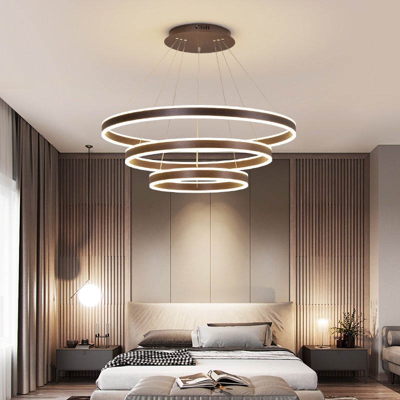 Arisha Moderne LED Pendelleuchte Schwarz Schlafzimmer/Wohnzimmer