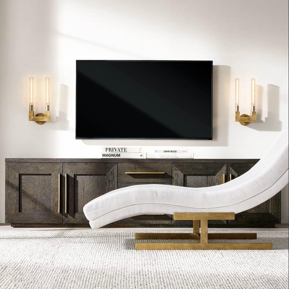 Arisha Arisha Metall Glas Innenbereich Wandleuchte Wohnzimmer Schlafzimme