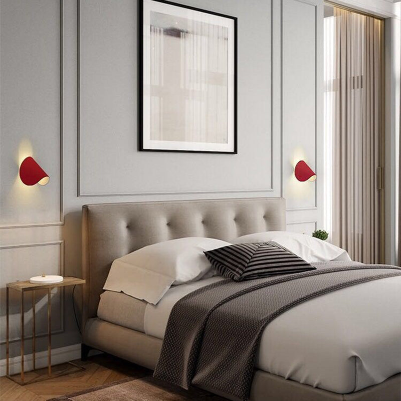 Aria Wandleuchte Innen/Außen Modern Geometrisch LED 4 Farbe 360-drehbar