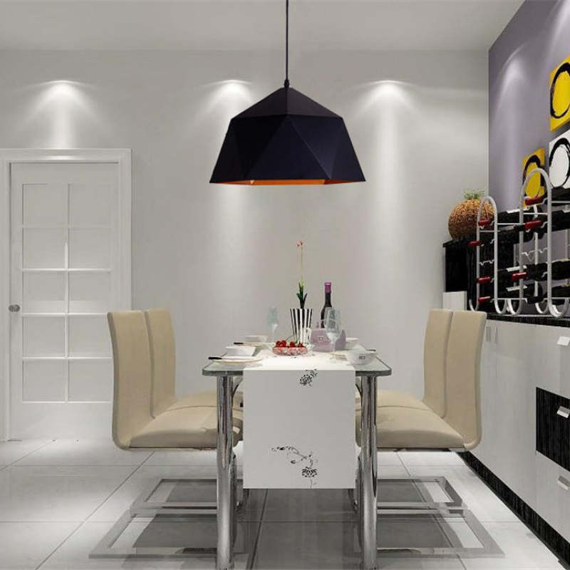 Valentina Modern Geometrisch LED Pendelleuchte Mehrfarbig Esszimmer Metall