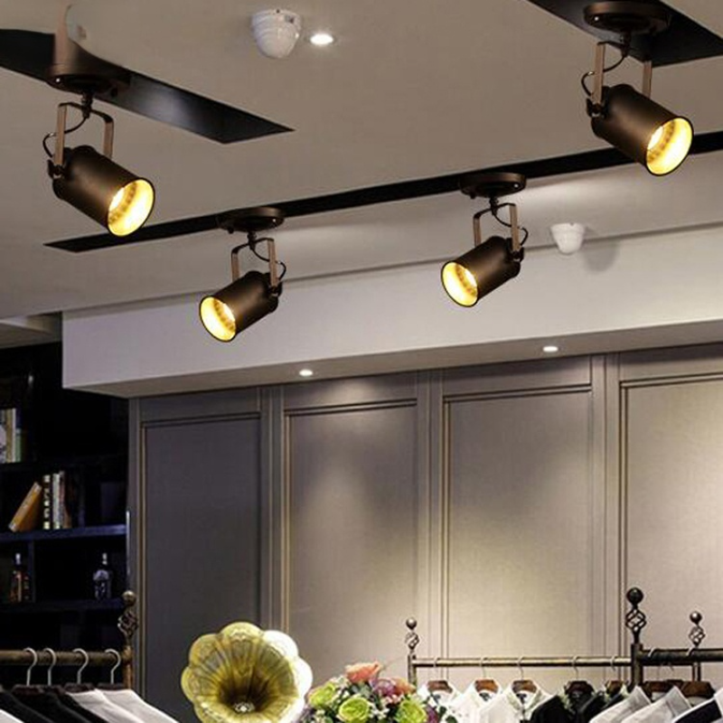 Silva Moderne LED Deckenleuchten Schwarz Innen Schlafzimmer/Flur