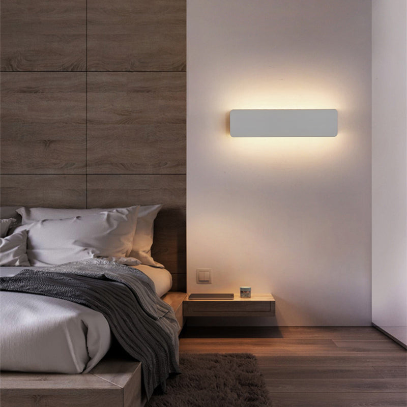 Ray Modern Wandleuchte Innen Weiß Wohnzimmer/Garten Metall