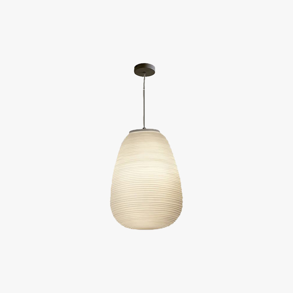Ritta Designer Einfache LED Pendelleuchte Weiß Schlafzimmer Glas/Metall 3 Größen-Letslighting